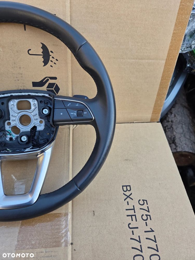 Kierownica wielofunkcyjna Audi A4 B9 A5 F5 Q5 FY Q7 II Q8 Łopatki 4M8419091AJ MJM 4M8419091AJMJM - 5