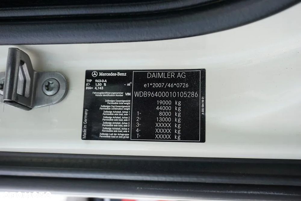 Mercedes-Benz / AROCS / 1843 / E 6 / WYWROTKA + HDS / ROTATOR / PALFINGER PK 13001 / WYSIĘG 17 M - 12