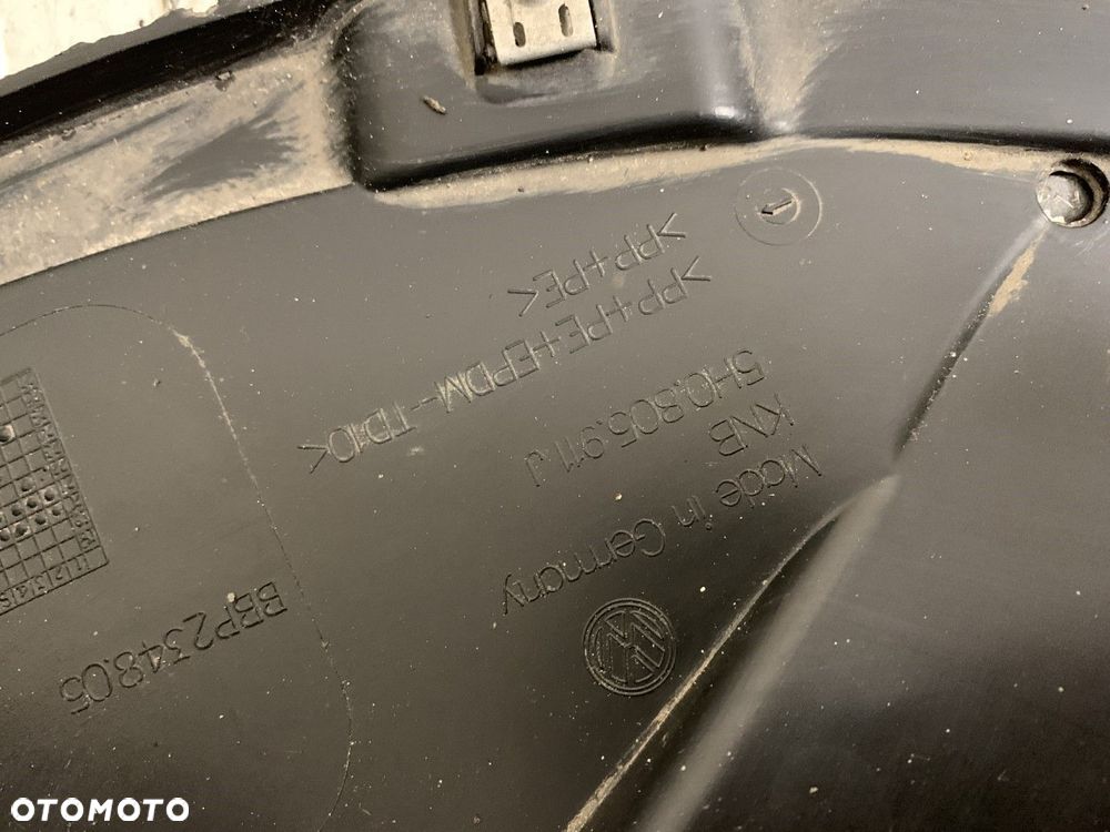 KOMPLETNE ORYGINALNE NADKOLE LEWE PRZEDNIE VW GOLF 8 VIII GTI 19-25 LEWY PRZÓD LEWA 5H0805911H - 5