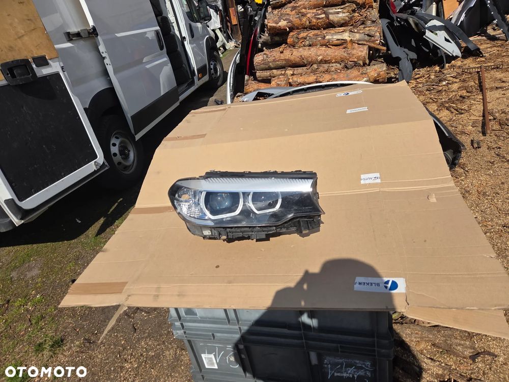 Lampa przednia prawa przód przednia BMW 5 G30 G31 8499112 Full Led Reflektor prawy przód przedni BMW 5 G30 G31 8499112 Full Led - 2