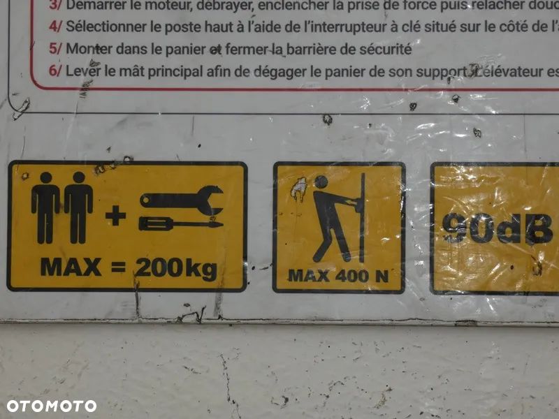 Renault Master, podnośnik koszowy, KLUBB 42 P, 14,8 m - 21