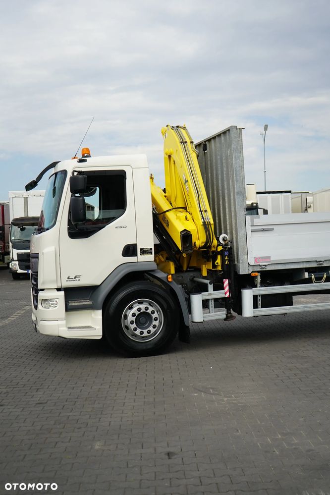 DAF / LF / 250 / SKRZYNIOWY + HDS / HYVA HB-150 / PILOT / ROTATOR - 35