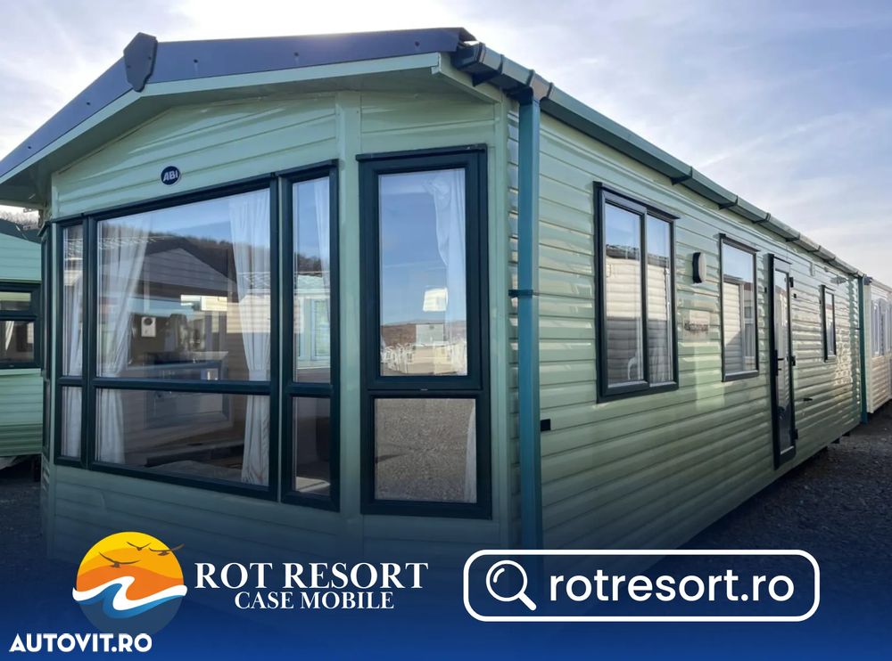 Alta Casa mobila ABI Highlander nr. 132 | Tâmplărie PVC şi încalzire centrala pe gaz cu calorifere | 11 x 3.7 m | 2 dormitoare şi 1 baie - 1