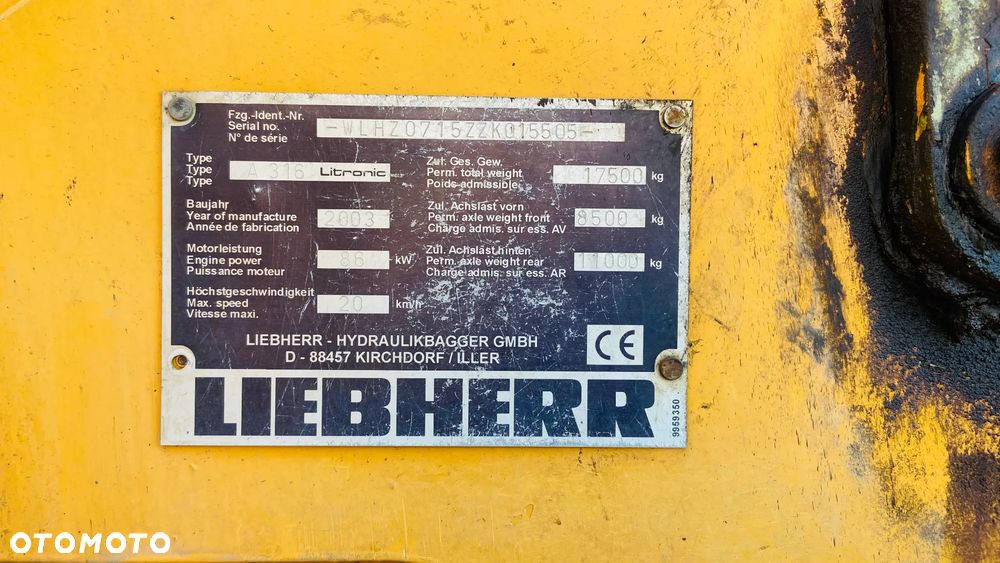Liebherr A316 LITRONIC - 13