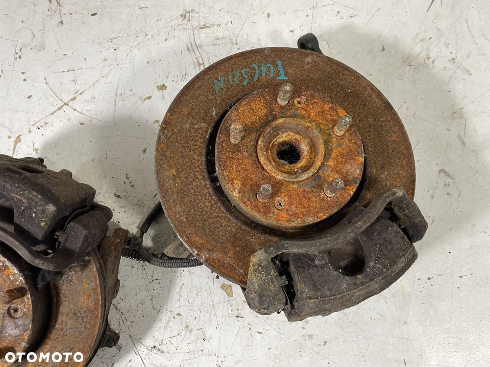HYUNDAI TUCSON 2.0 CRDI ZWROTNICA PIASTA ZACISK TARCZA LEWA PRAWA PRZÓD PRZEDNIA - 3