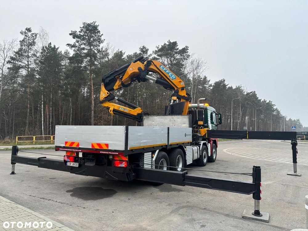 MAN TGS 35.440 8x6H EFFER 1355 Fly Jib Wciągarka HDS Żuraw - 26