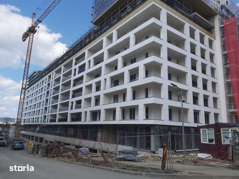 Apartament cu o camera, bloc nou, 42,24 mp plus balcon, loc parcare, G — fotografia 1