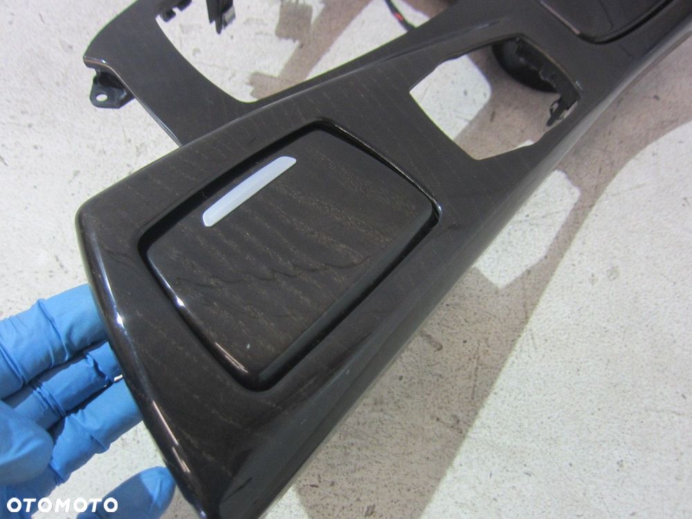BMW F10 F11 528 DEKOR KONSOLI TUNELU DREWNO RAMKA 51169206389 9206389 - 8