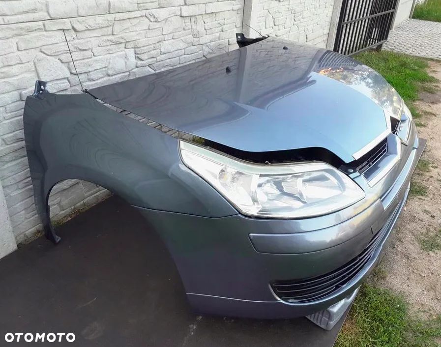 Citroen C4 Oba błotniki + zderzak + maska + oba reflektory + chłodnica - 3