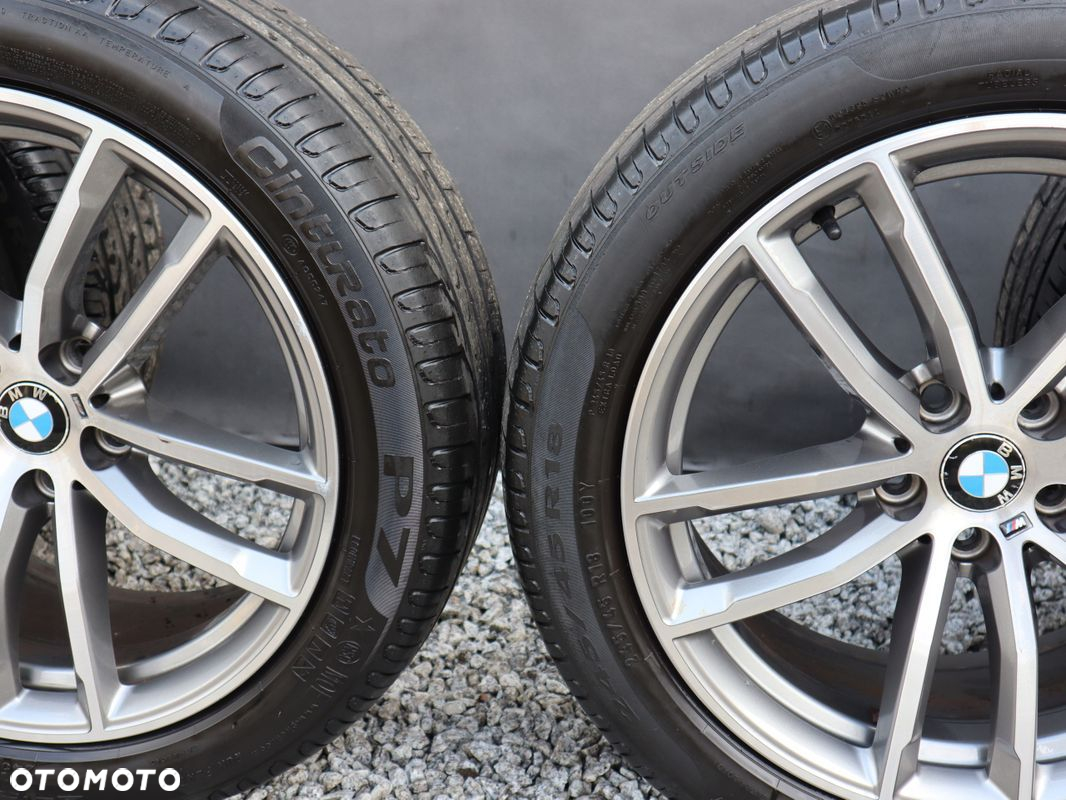 KOŁA FELGI ALUMINIOWE BMW G30 G31 SERIA 5 18 CALI WZ 662M OE - 9