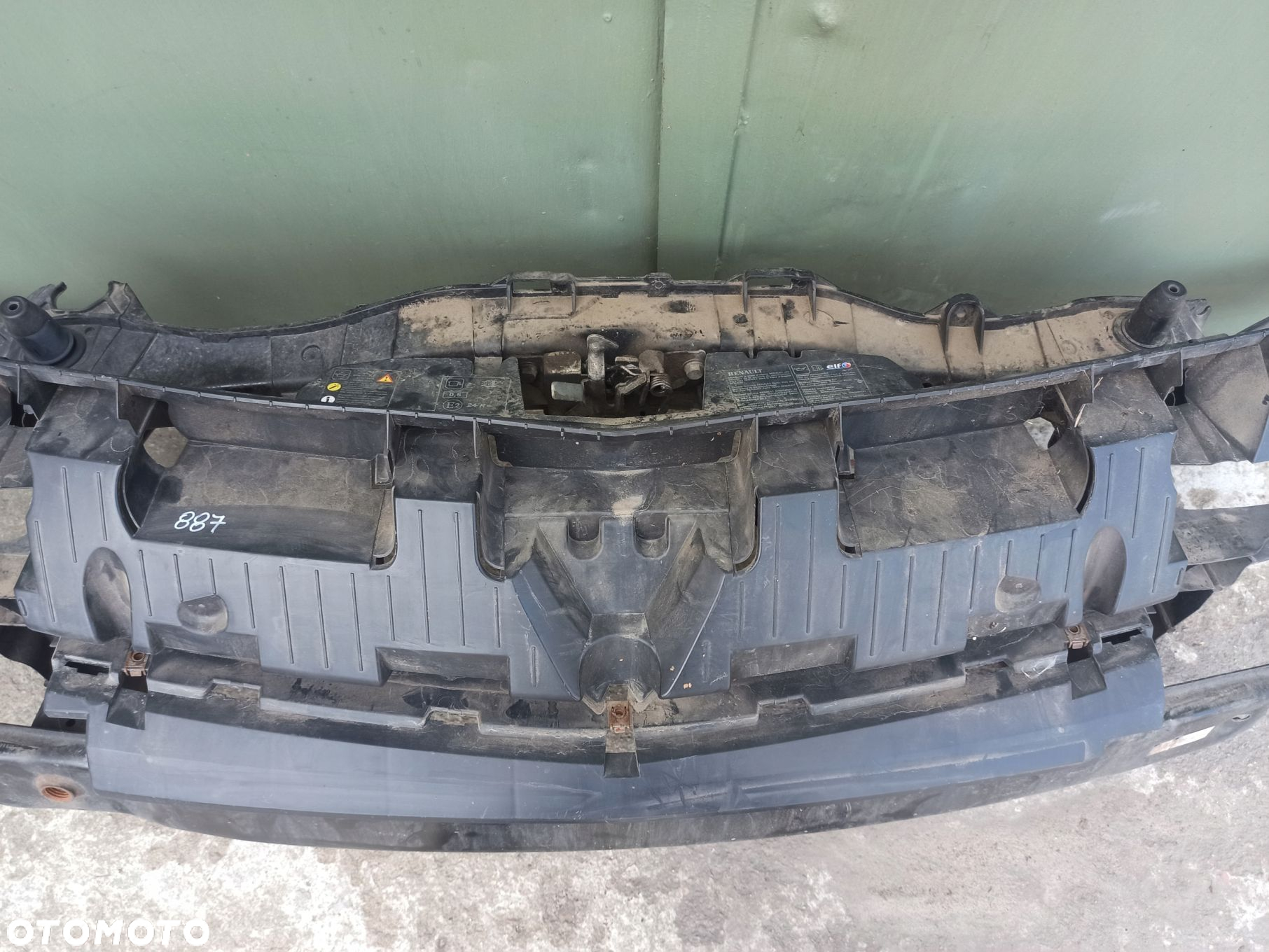 Pas przedni wzmocnienie belka pod zderzak RENAULT KANGOO II 08-14 - 9