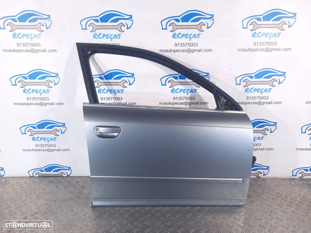 PORTA PORTAS FRENTE FRONTAL DIREITA AUDI A4 B7 SLINE 8E0831052J 8E0831052 FECHO ELEVADOR MOTOR PUXADOR VIDRO RETROVISOR RETROVISORES - 1