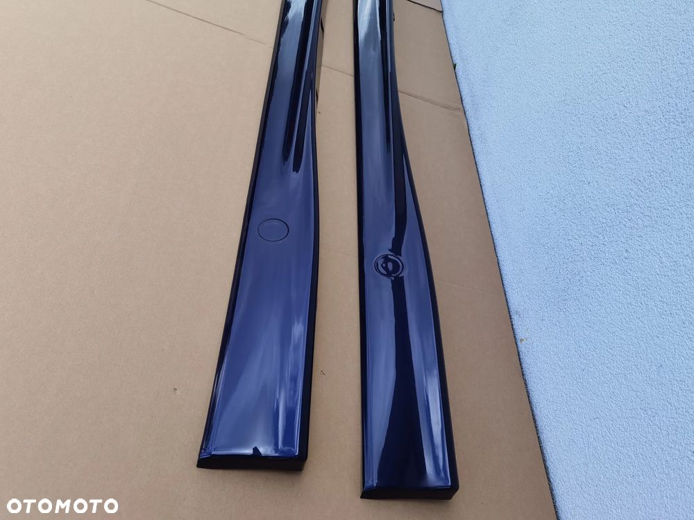 Nakladki progowe PROGI BMW E36 M3 M PAKIET Montrealblau WYSYŁKA - 4