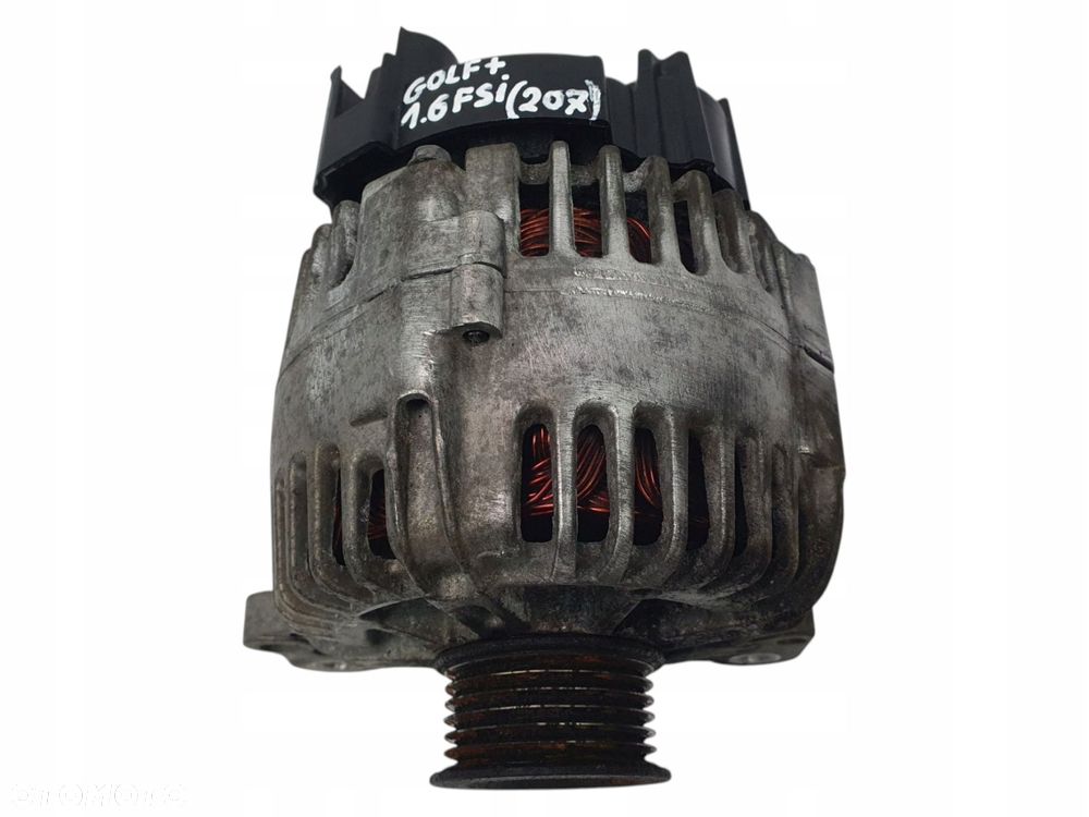 ALTERNATOR VW Golf V Plus Audi A3 II 8P 1.6 FSI Valeo 03C903023 110A - 2