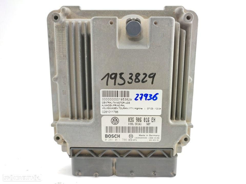 CENTRALINA DO MOTOR UCE VOLKSWAGEN TOURAN 1T1 - 1