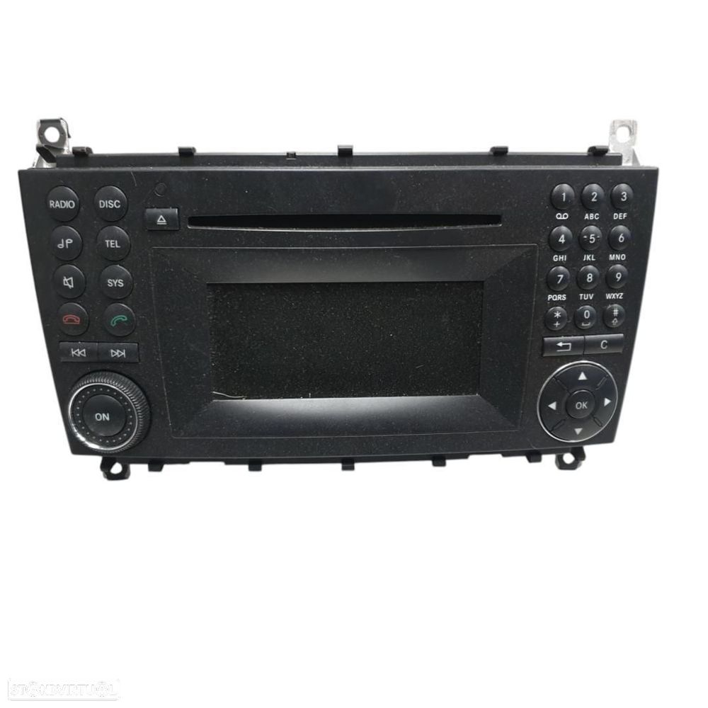 SISTEMA DE ÁUDIO RÁDIO CD MERCEDES-BENZ CLASE CLC BM 203 - 1