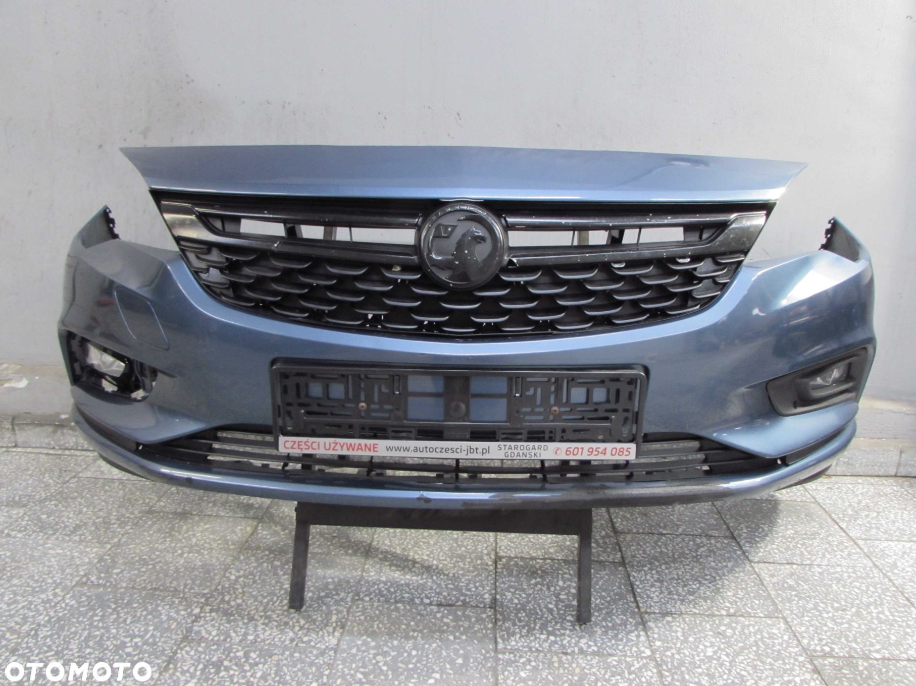 OPEL ASTRA K V HB 15-19 ZDERZAK PRZOD HALOGENY ATRAPA GRILL Z22S KPL - 1
