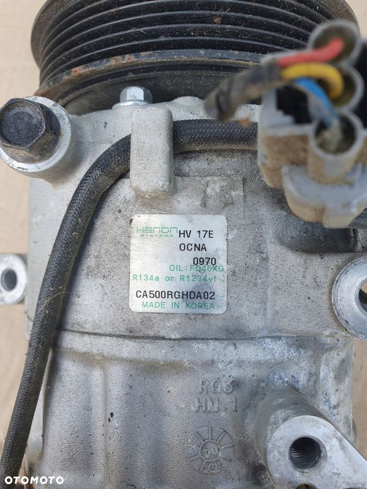 SPRĘŻARKA KOMPRESOR KLIMATYZACJI KIA SORENTO CA500RGHDA02 HV17E 97701-P2050 - 5