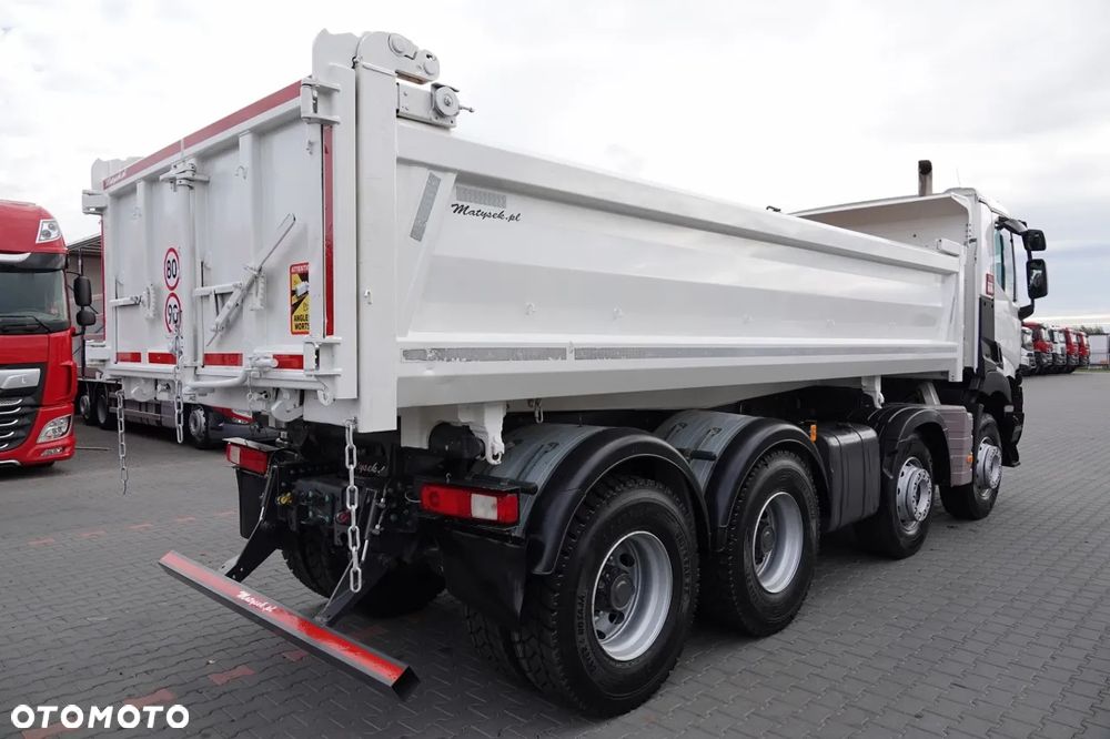 Renault C 460 / 8x4 / WYWROTKA / HYDROBURTA / BORDMATIC / EURO 6 / OPONY 100% / SPROWADZONY / PO KONTRAKCIE SERWISOWYM - 11