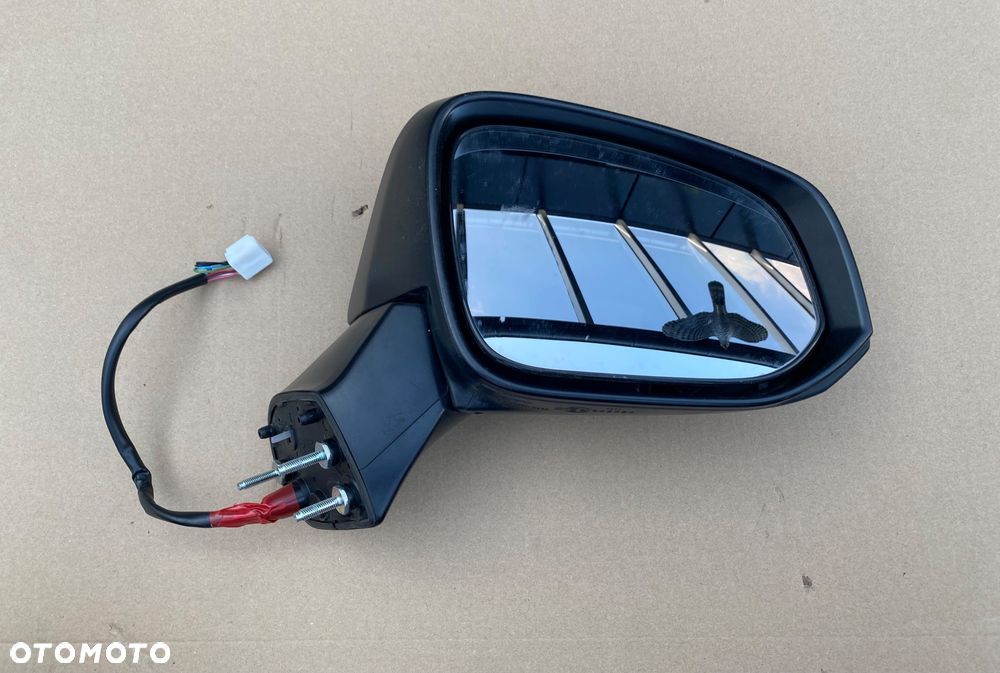 TOYOTA RAV4 4 IV lift  5 V Europa LUSTERKO ZEWNĘTRZNE PRAWE wkład lusterka 9 pinów 9 pin 9-pin RAV 4  Rav-4 lift szkiełko prawe - 2