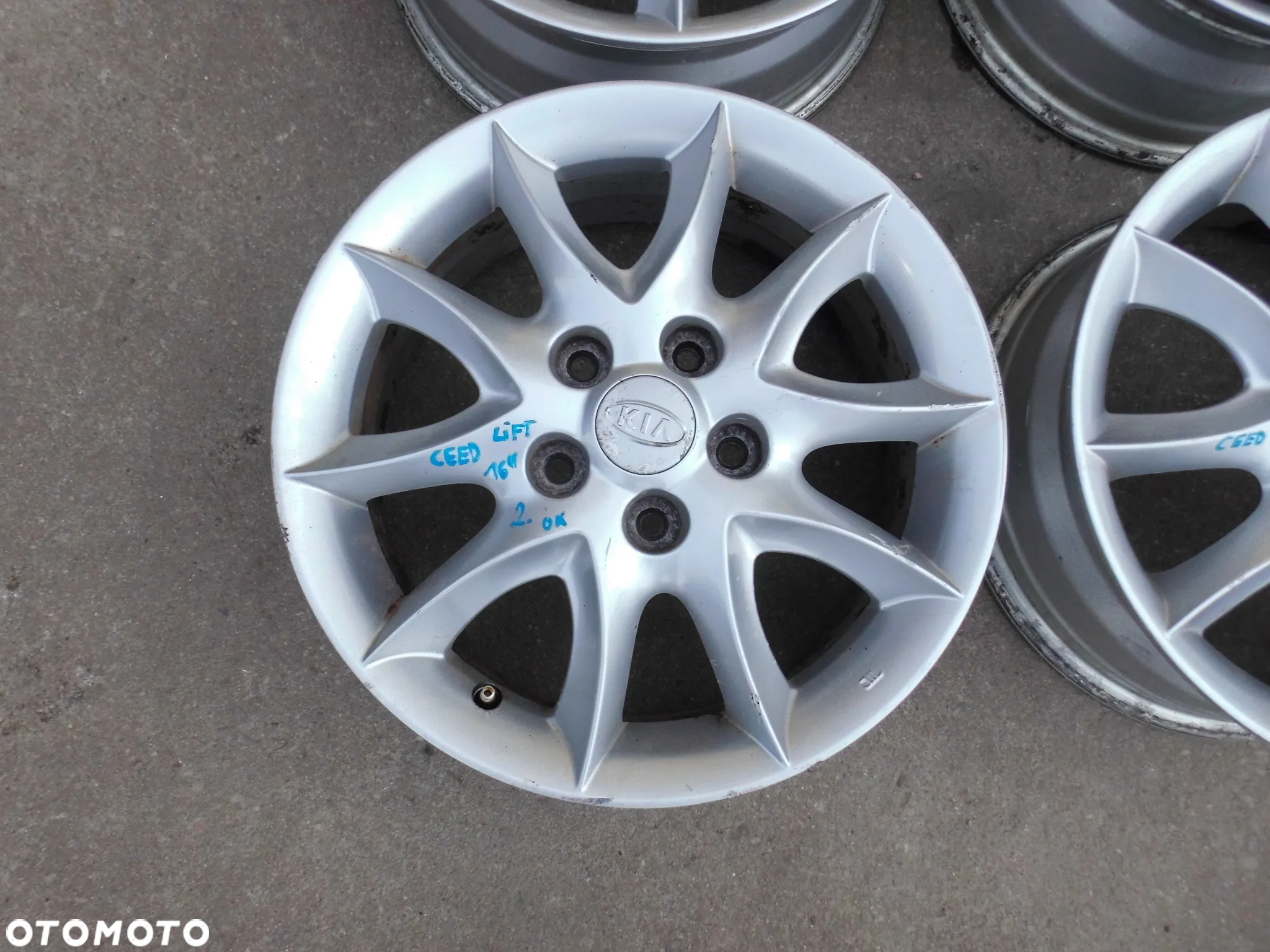 FELGI ALUMINIOWE KIA VENGA CEED I LIFT II HYUNDAI I30 I II ORYGINAŁ - 4