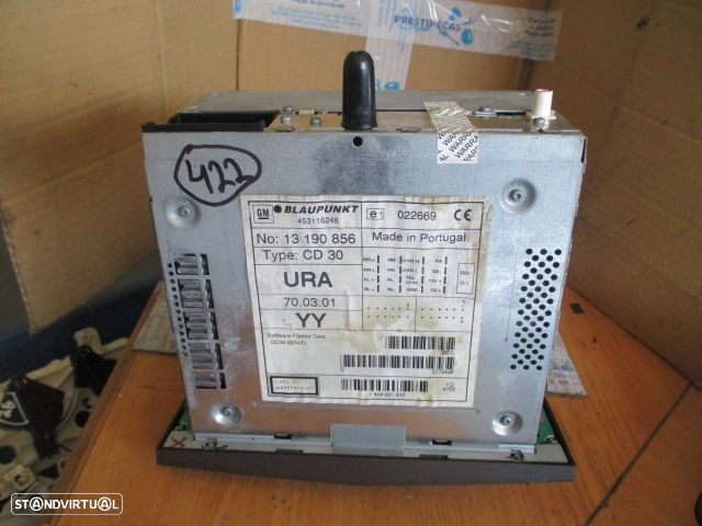 Radios 453116246 OPEL ZAFIRA B 2005 BLAUPUNKT ORIGINAL - 2