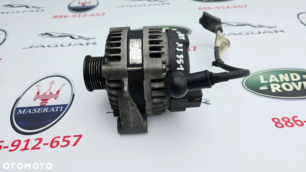 Jaguar XJ 351 2010-2015 5.0 508PN 385 KM Alternator 8W83-10300-AC DENSO - 4