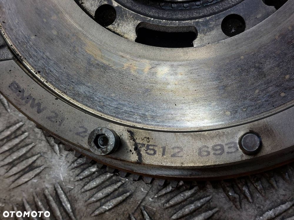 KOŁO DWUMASOWE + TARCZA DOCISK ŁOŻYSKO BMW E46 LIFT 2.0 16V N42 N46 7512693 - 3