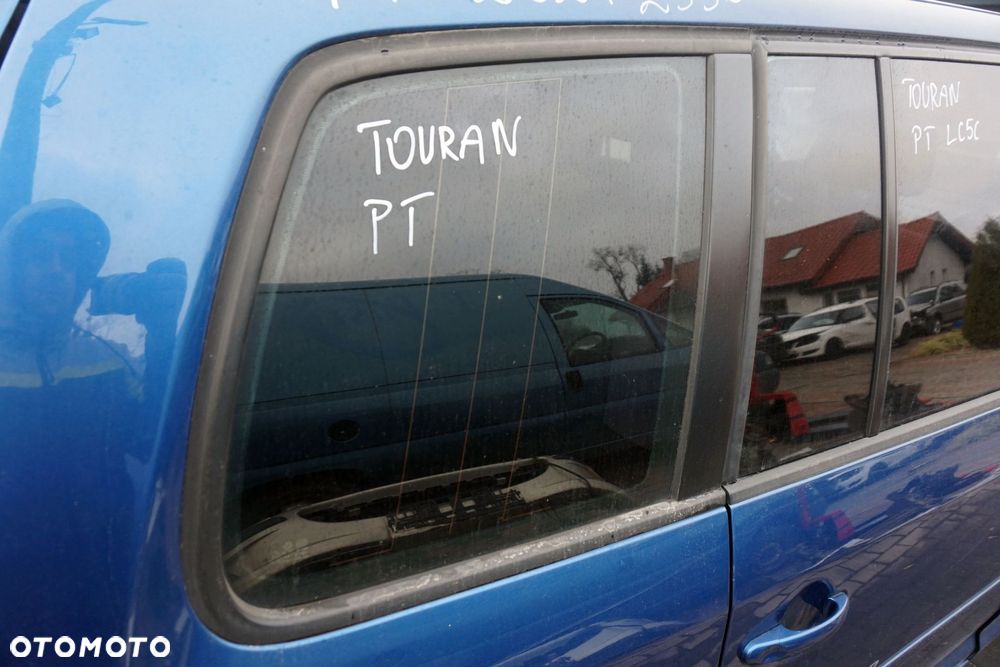 SZYBA KAROSERYJNA TYLNA PRAWA BOCZNA TOURAN I LIFT FL1 1T0845042BK5AP VOLKSWAGEN 2006-2010 - 3