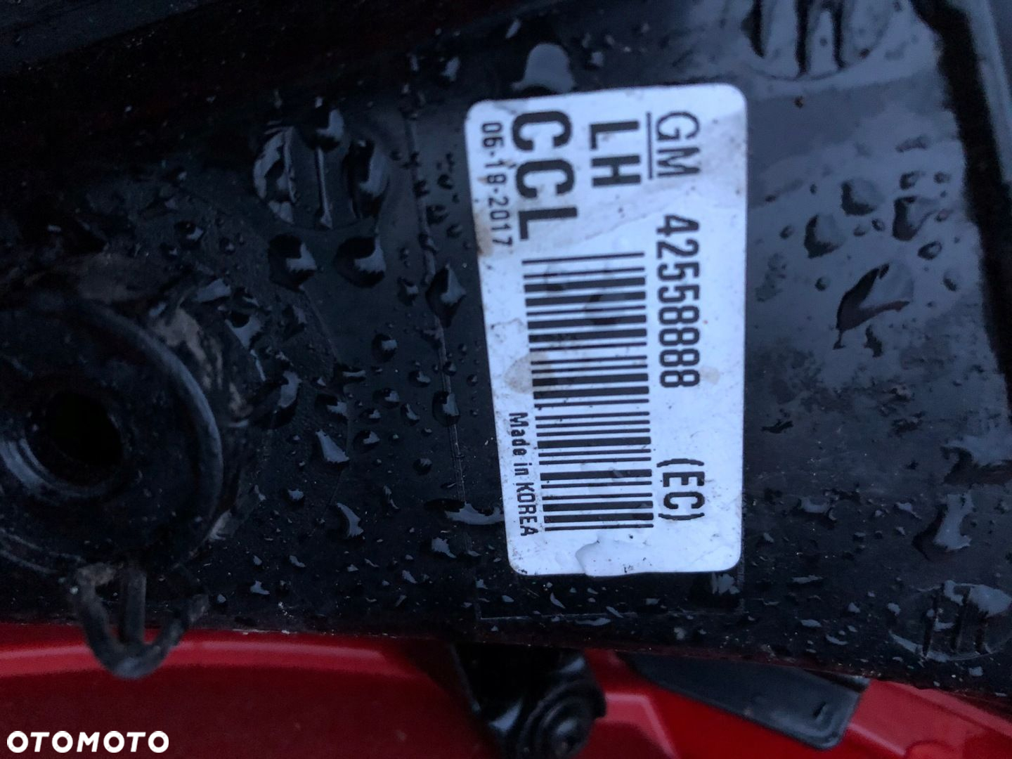 OPEL MOKKA X 16- LAMPA TYŁ TYLNA  42558888 - 2