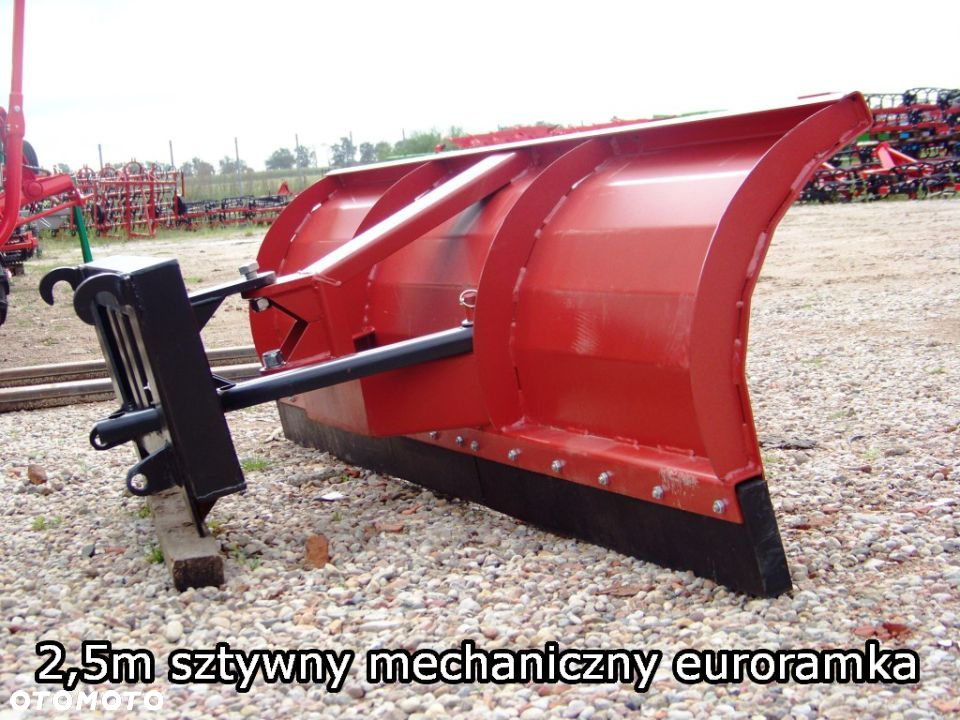 Pług do śniegu PROSTY śnieżny sztywny URSUS C330/C360 1,50 1,80 2,0 2,5 3,0m TUR TUZ EURO SMS WÓZEK - 4