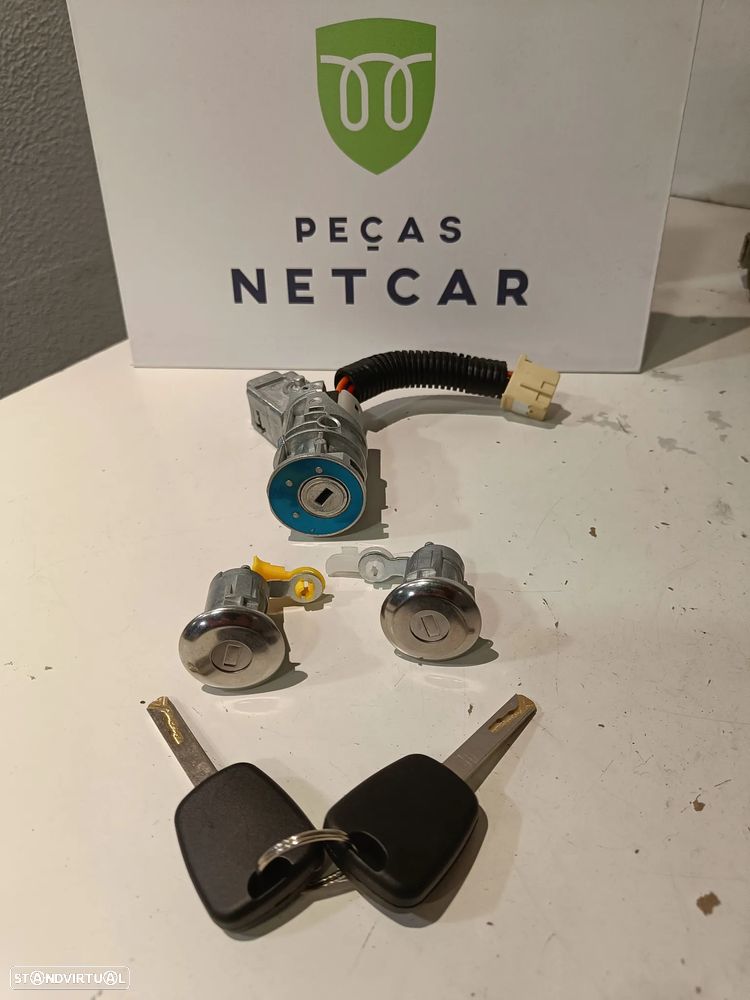 Canhão canhões ignição fechadura porta Citroen C1 2005 - / Peugeot 107 2005 - / Toyota Aygo 2005 - (novo) - 1