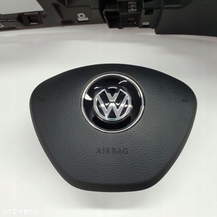 VW T-ROC TROC DESKA ROZDZIELCZA KONSOLA KOKPIT PULPIT PODUSZKI AIRBAG AIR BAG PASY KIT SET - 6