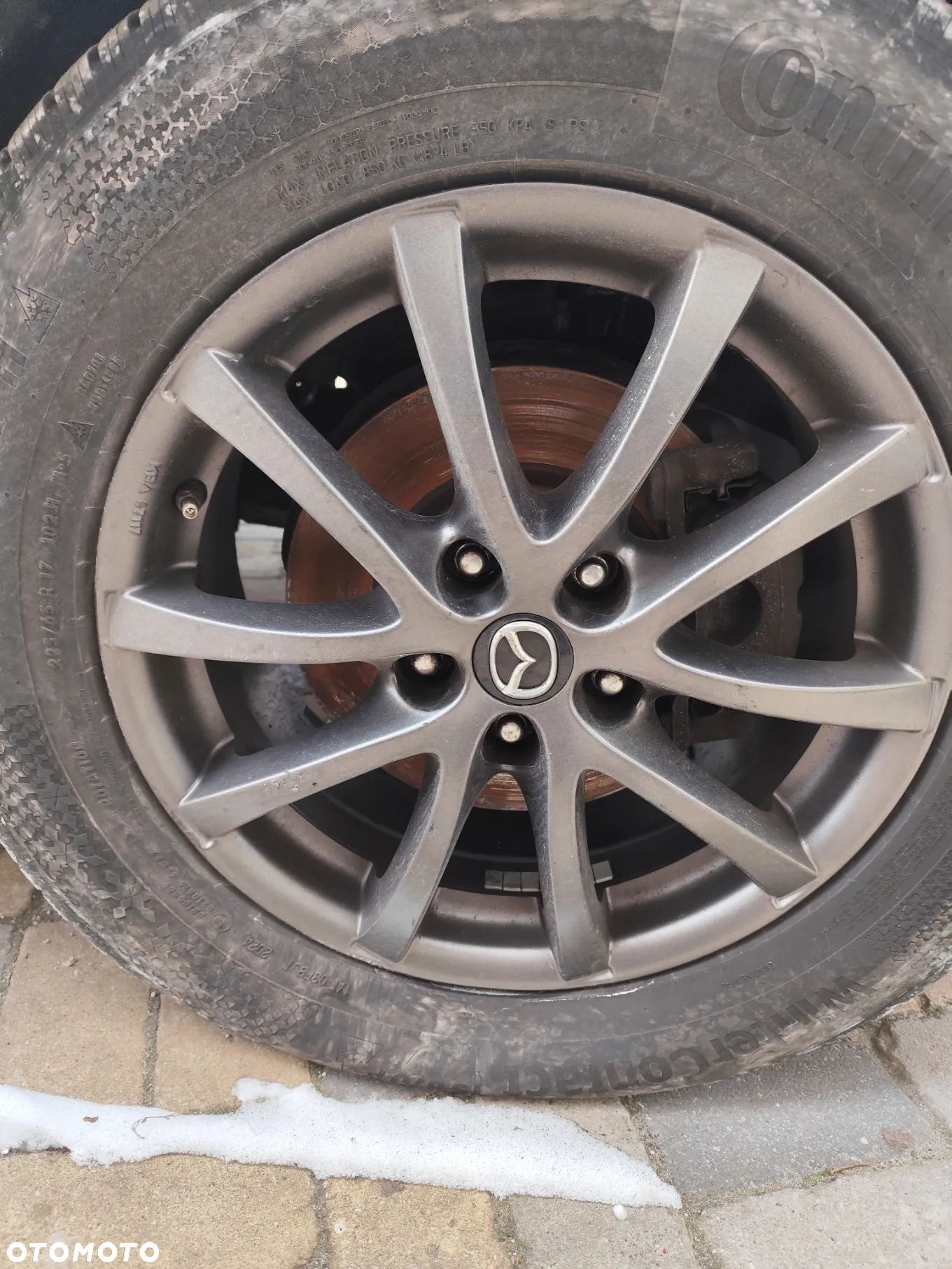 MAZDA CX-5 felgi aluminiowe komplet  4 sztuki BORBET 7x17 et50 5 x 114,3 - 1