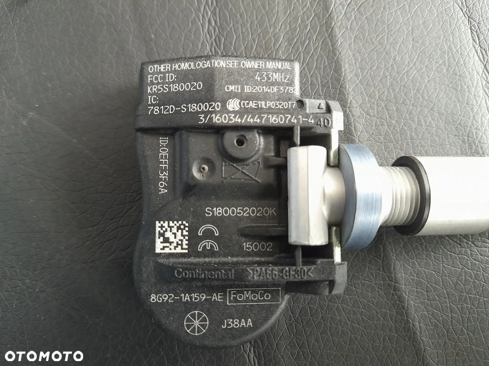 Czujniki ciśnienia TPMS Ford FoMoCo 433MHz 8G92-1A159-AE - 4