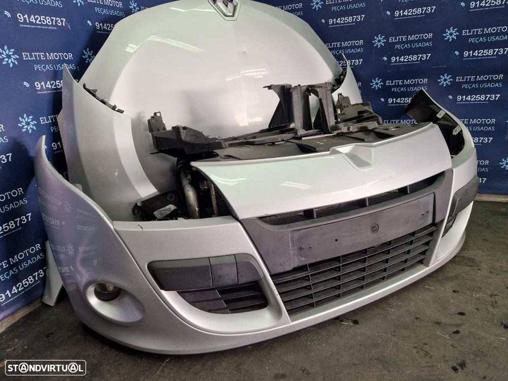 Frente completa usada RENAULT MEGANE III 3 1.5 DCI capot parachoques oticas radiadores guardalamas - 7