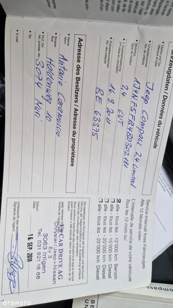 Jeep Compass 2.4I 4x4 Automatik Limited - 38