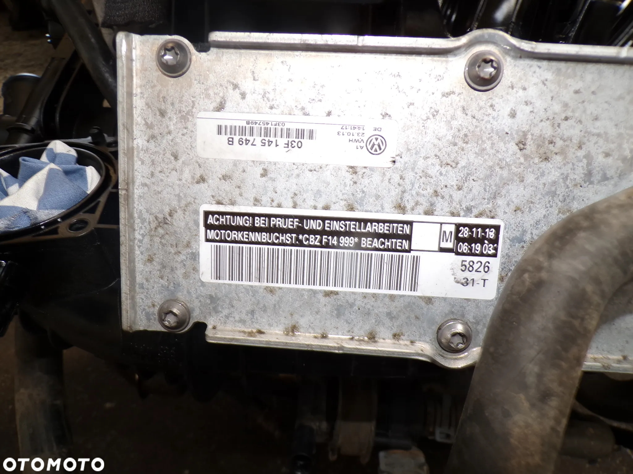 Kompletny silnik Vw Skoda Seat 1.2 TSI CBZ Przebieg 46tyś km. - 6