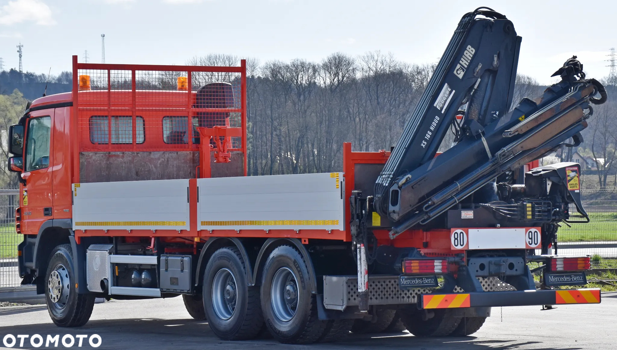 Mercedes-Benz Actros 2636 * HIAB 166 BS - 3 HIDUO + PILOT /6x4 - 7