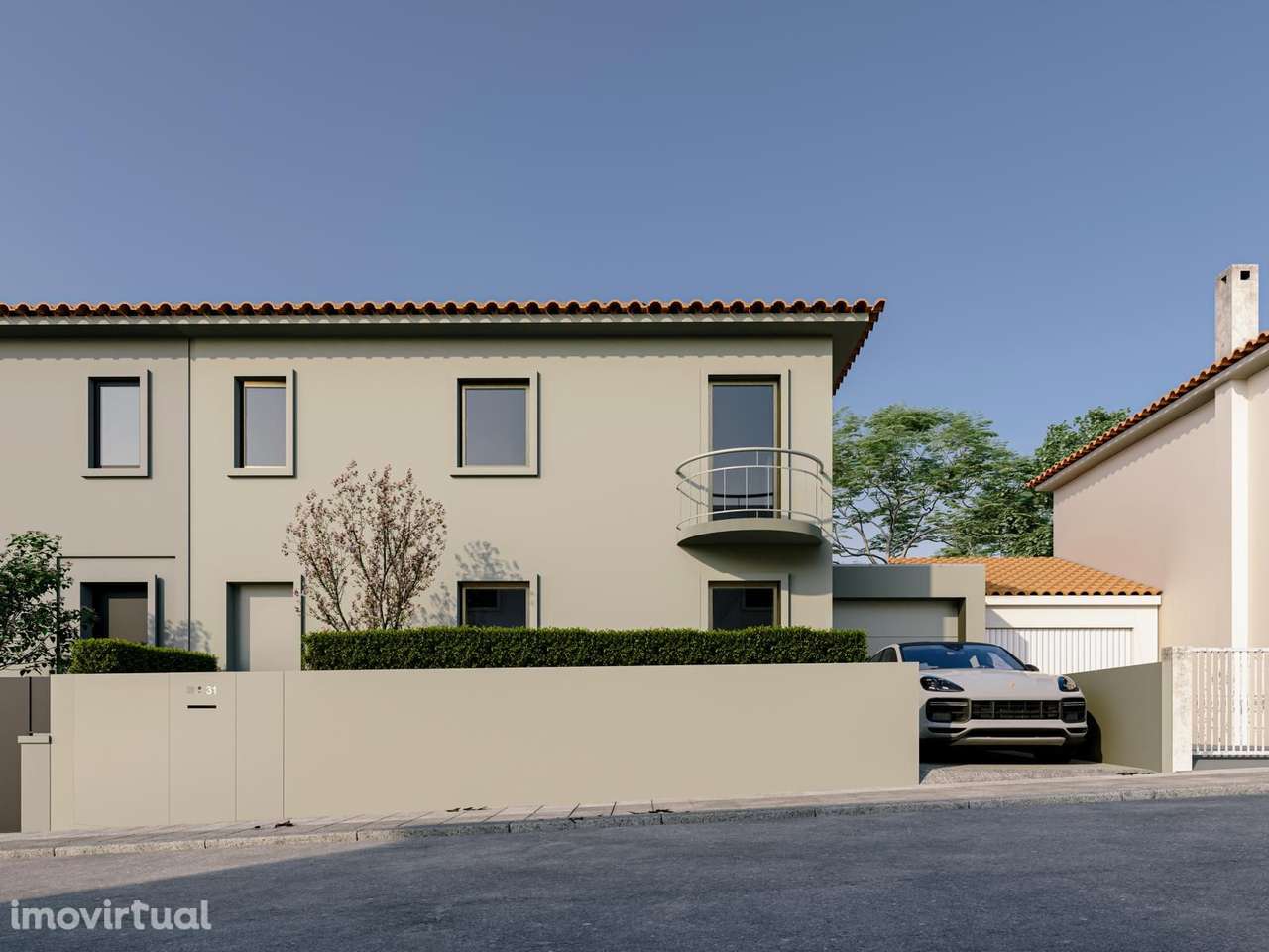 Moradia T4 de luxo com jardim em Aldoar, junto à Av. da Boavista - Grande imagem: 2/5