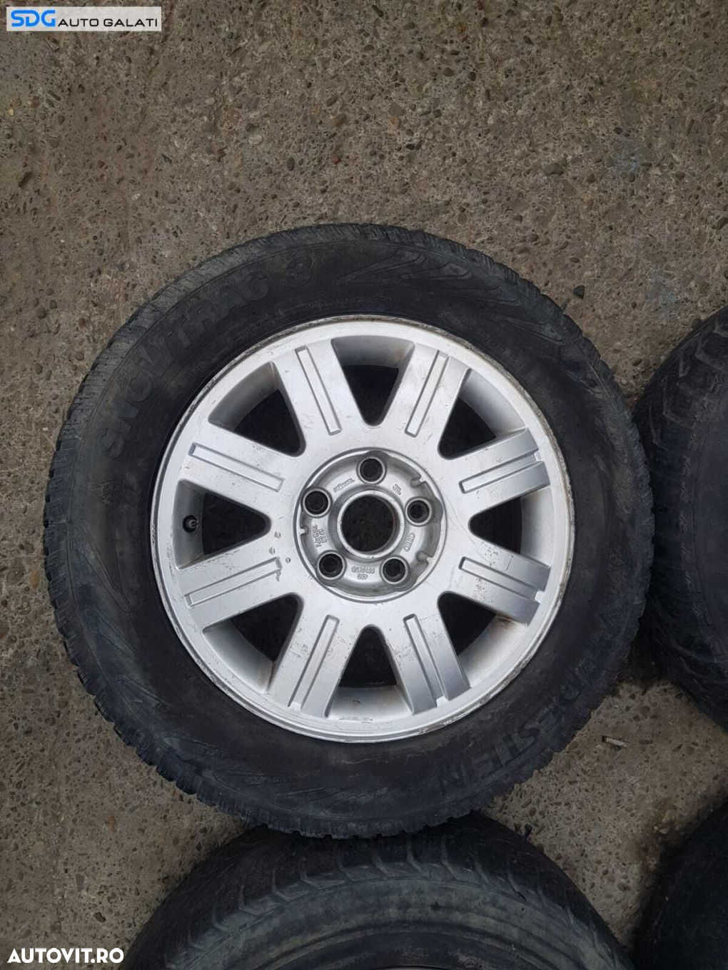 Set 4 Jante Roti Aliaj 5x112 195 65 R15 7JX15H2 ET45 7JX15H2 ET45 VW Golf 5 2004 - 2008 Cod 4B0601025B - 4