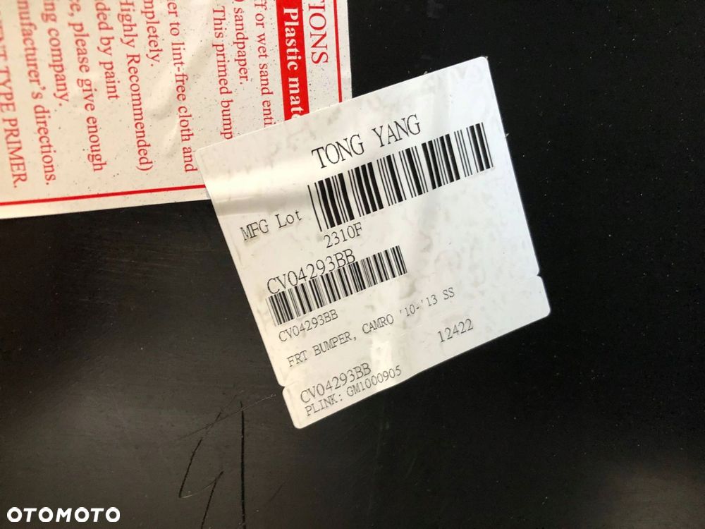 Chevrolet Camaro V SS 6.2 V8 2010-2013 Zderzak przedni - 11