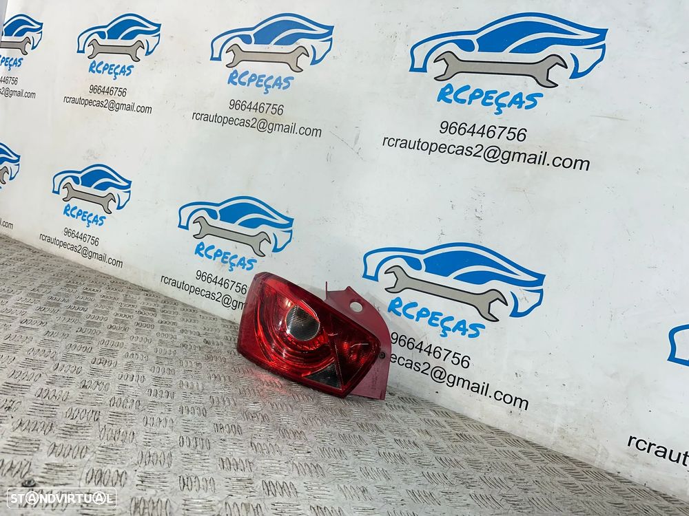 .Conjunto Farolins Led Tras Traseiro Direito Esquerdo Seat Ibiza 6J 5 Portas 6J4945096H 6J4945095G 2008 - 2017 - 8