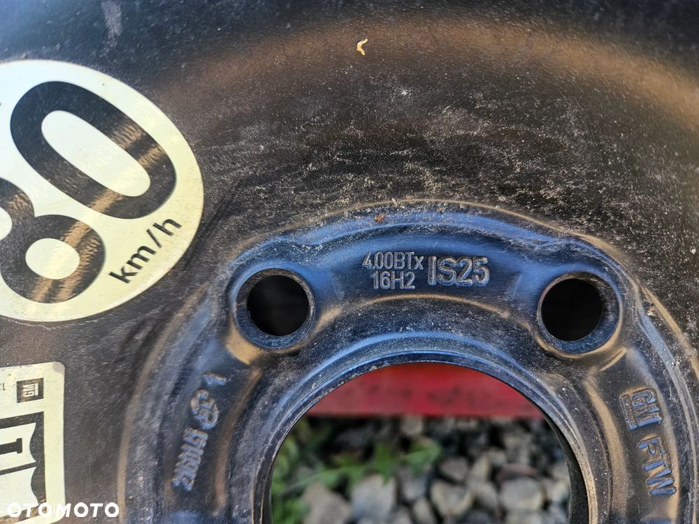 Koło Dojazdowe Opel 5x115 16 115/70/16 4JX16 IS25 - 3