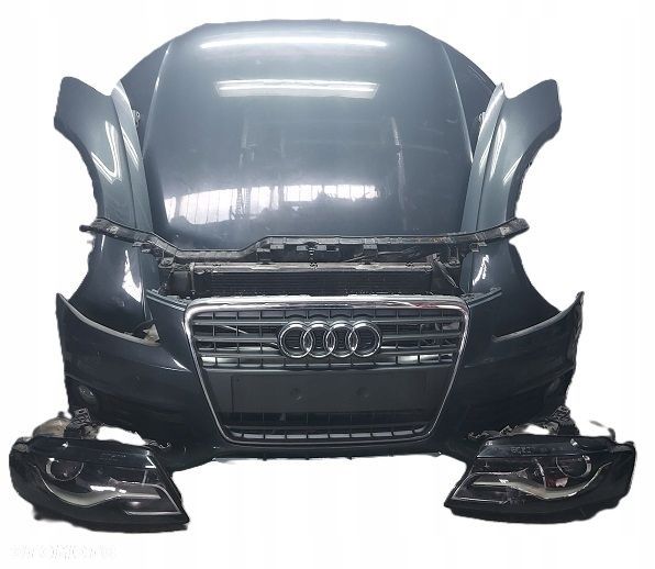 audi a4 b8 8k 07-11r maska zderzak błotnik xenon pas lz7h - 1