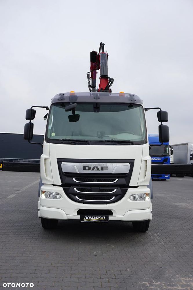 DAF LF / 260 / ACC / SKRZYNIOWY + HDS / HYVA HC-183 / PILOT / ROTATOR / WIDŁY - 16