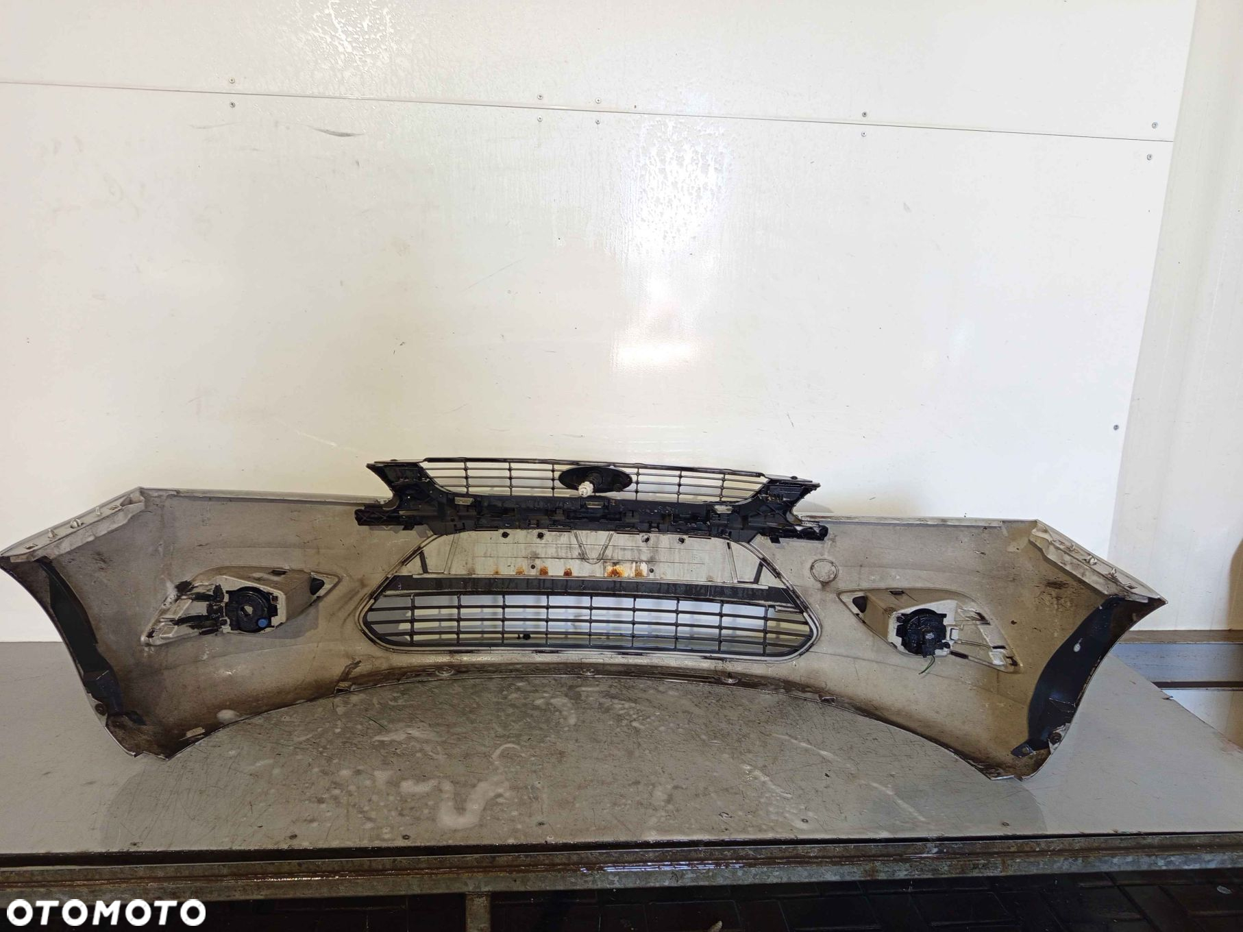 + ZDERZAK PRZÓD PRZEDNI FORD FOCUS MK.2 2 II LIFT FL 03 SREBRNY HALOGENY - 5