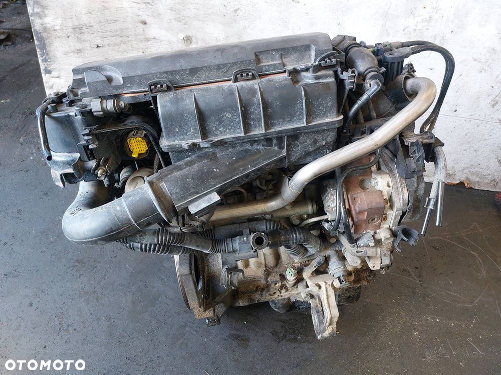 SILNIK DIESEL + UKŁAD WTRYSKOWY + TURBINA PEUGEOT 206 LIFT I 8HZ 9637317380 - 5