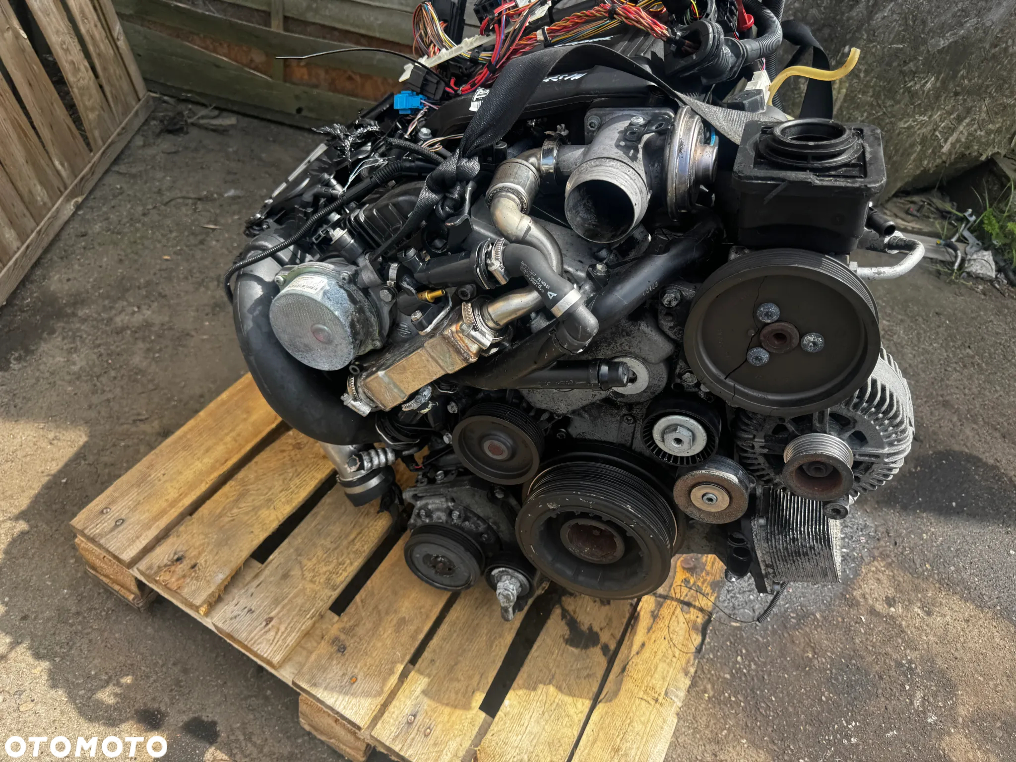 silnik m57d30 306d2 bmw e60 e90 kompletny 206 tys - 5