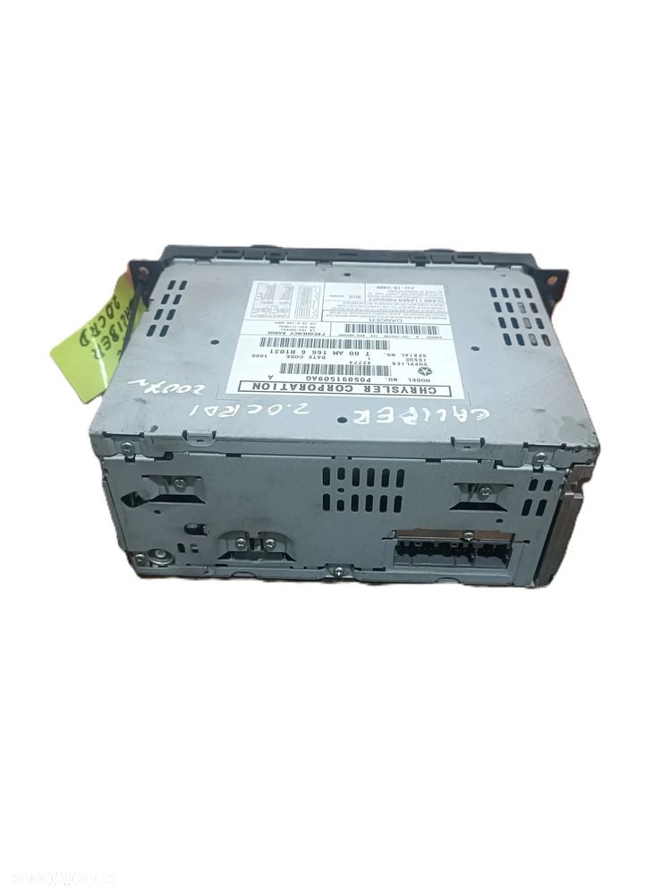 DODGE CALIBER 06-11 2,0 CRD radioodtwarzacz radioodbiornik radio  P05091509AG * - 5
